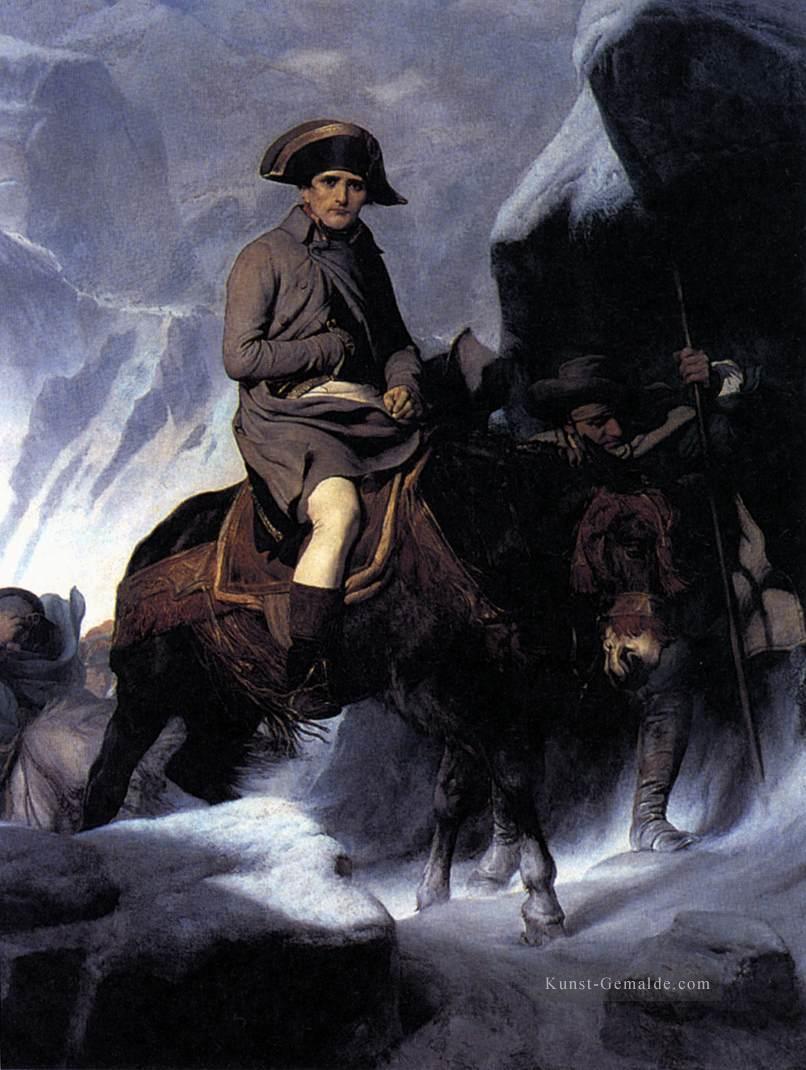 Bonaparte überquert die Alpen Geschichte Hippolyte Delaroche Ölgemälde